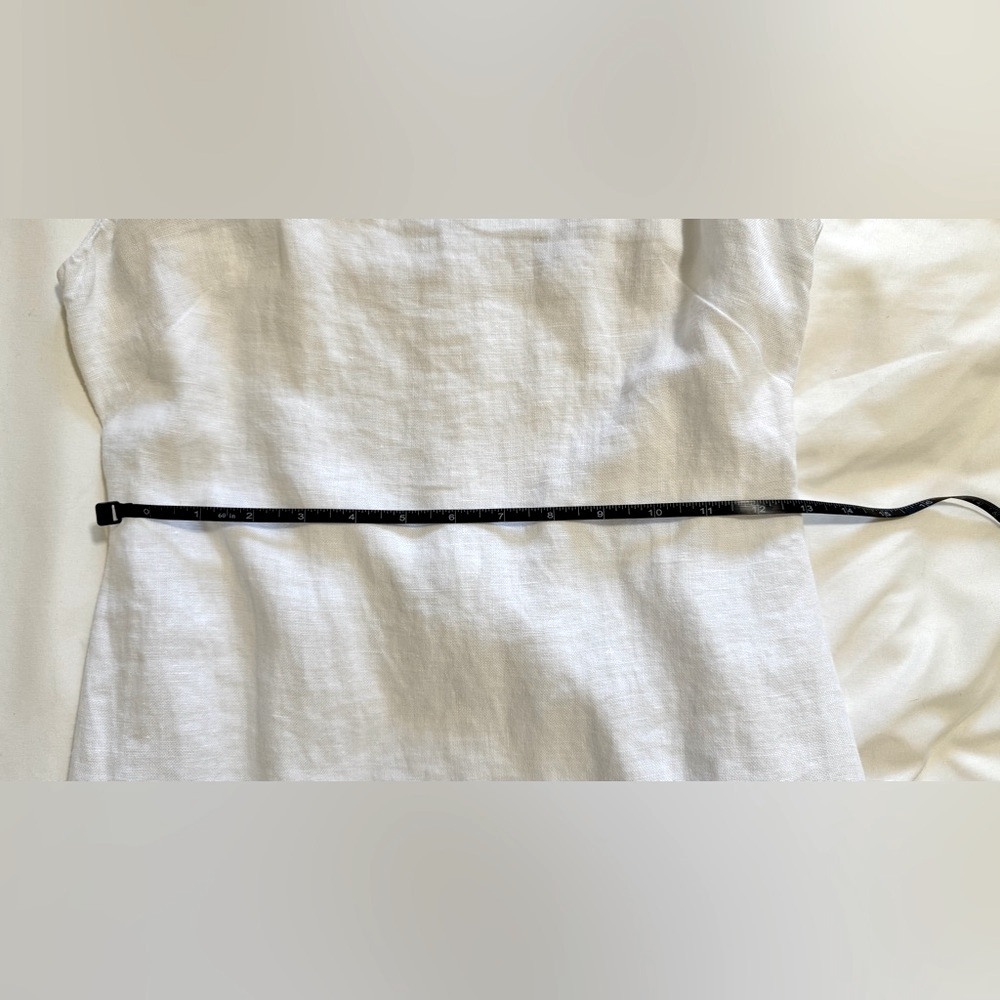 MADEWELL••Goldie White Linen Dress••Size 2 - Picture 10 of 10